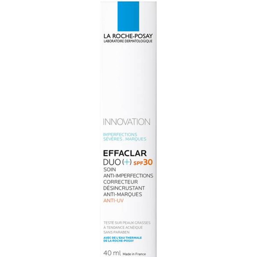 Spf & Tan La Roche-Posay | La Roche-Posay Effaclar Duo+ Spf30 With Niacinamide 40Ml