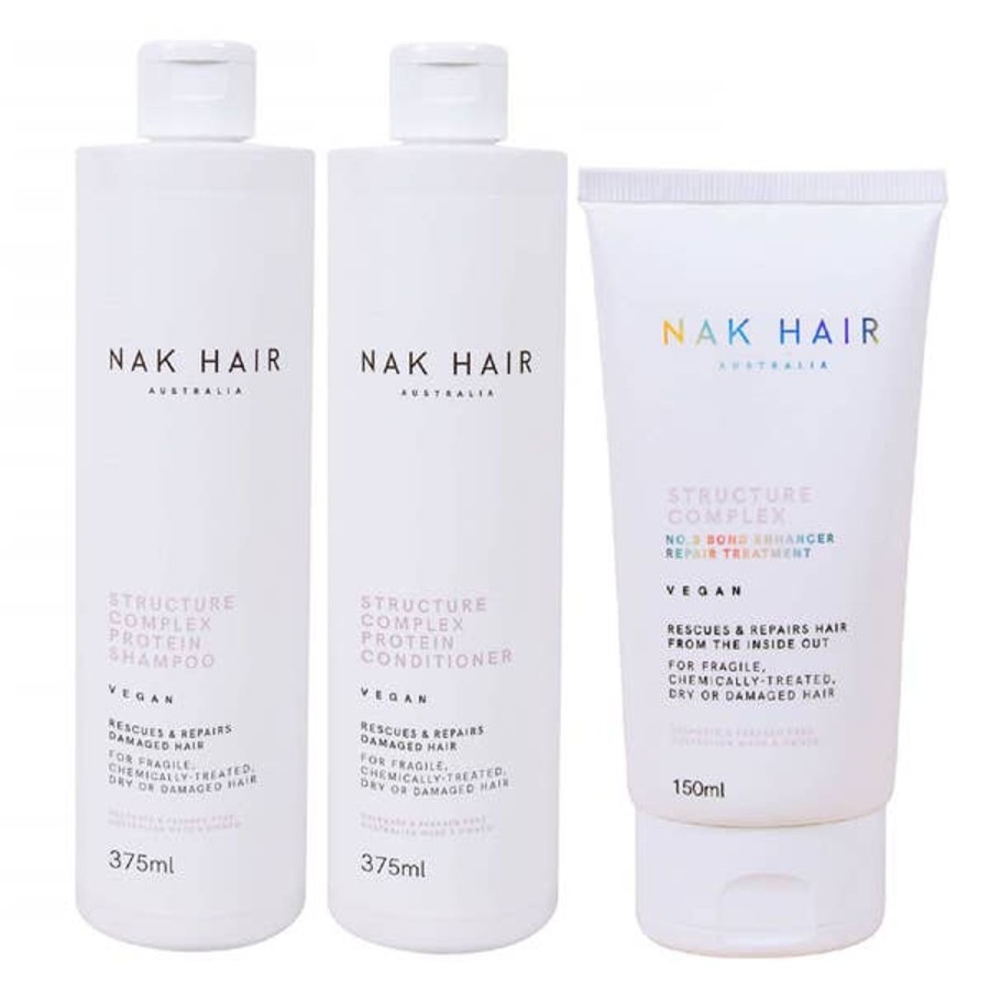 Haircare NAK | Nak Structure Complex Protein Kit (Worth $113.85)