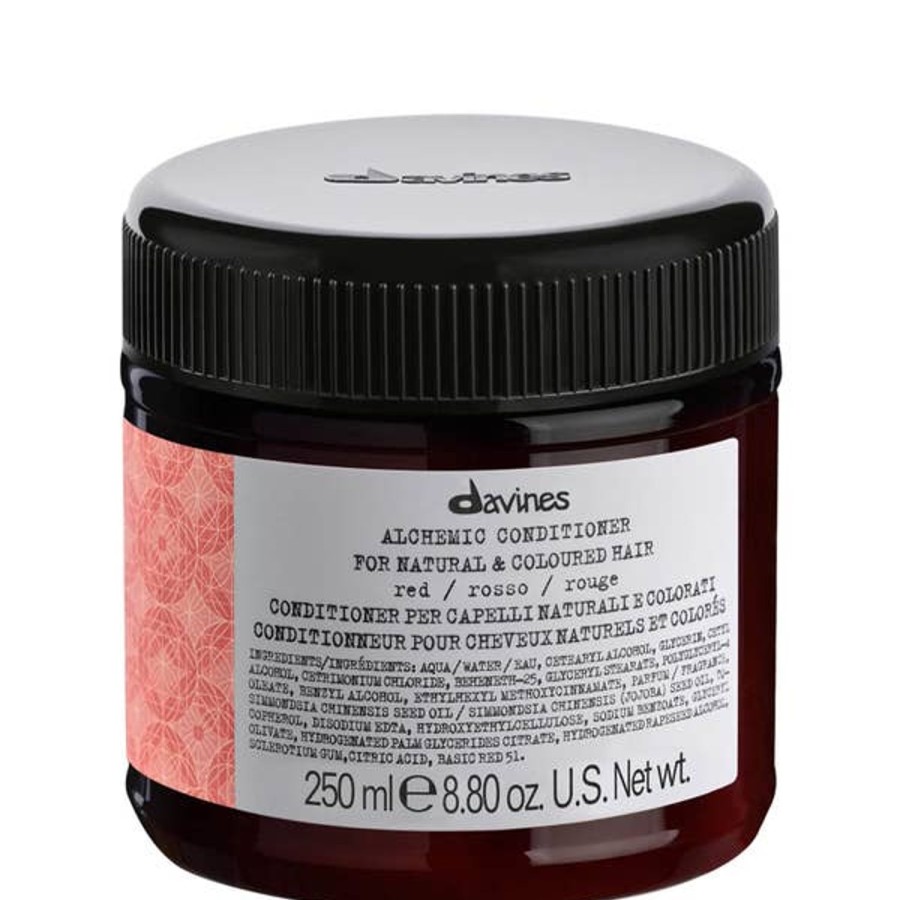 Haircare Davines | Davines Alchemic Conditioner - Red 250Ml