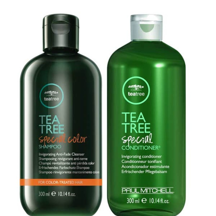 Haircare Paul Mitchell | Paul Mitchell Tea Tree Colour Shampoo And Conditioner 2 X 300Ml (Worth $57.90)