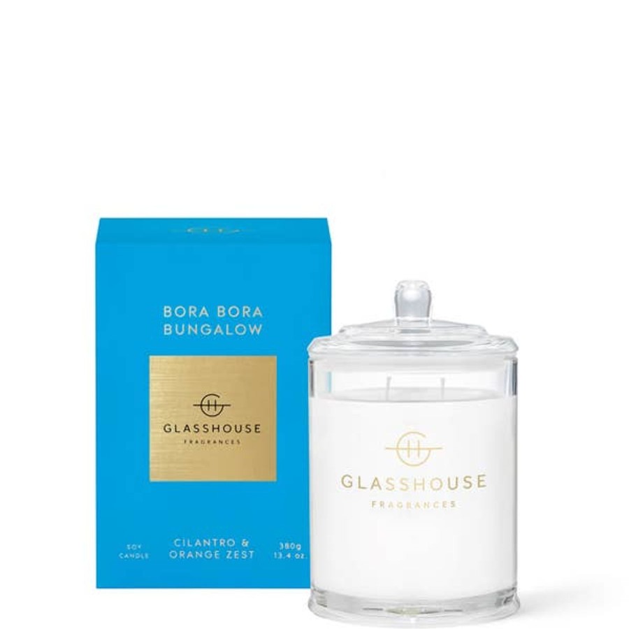 Fragrance Glasshouse Fragrances Scented Candles | Glasshouse Fragrances Bora Bora Bungalow Candle 380G