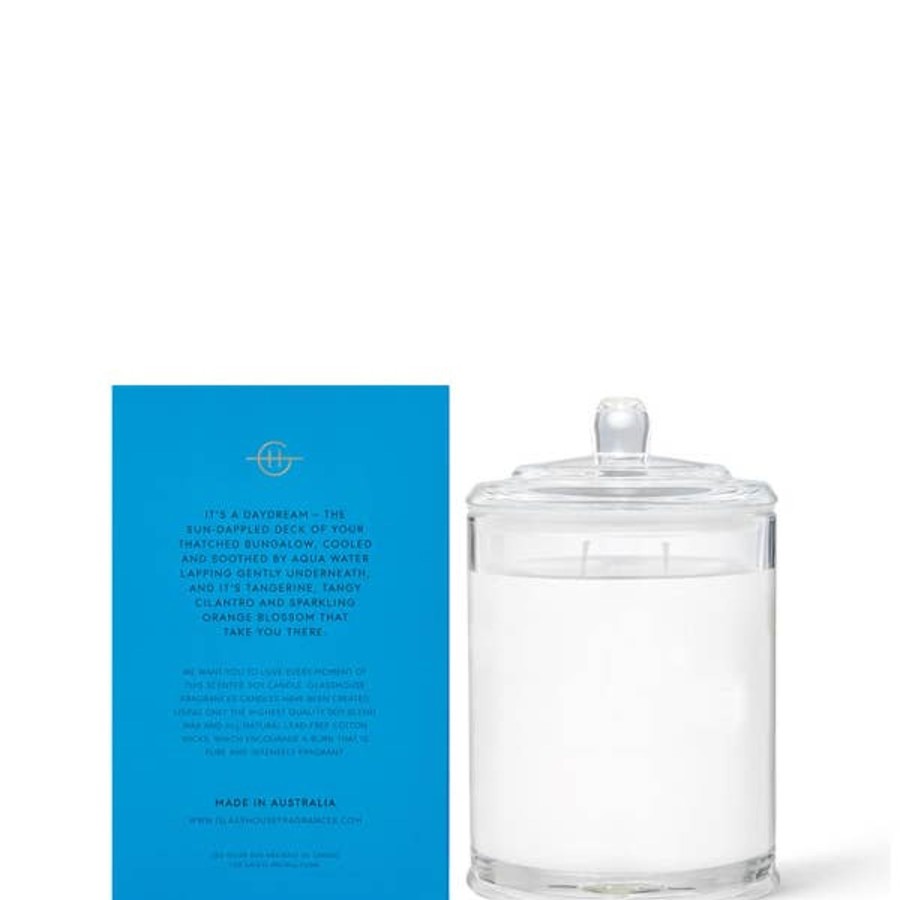 Fragrance Glasshouse Fragrances Scented Candles | Glasshouse Fragrances Bora Bora Bungalow Candle 380G