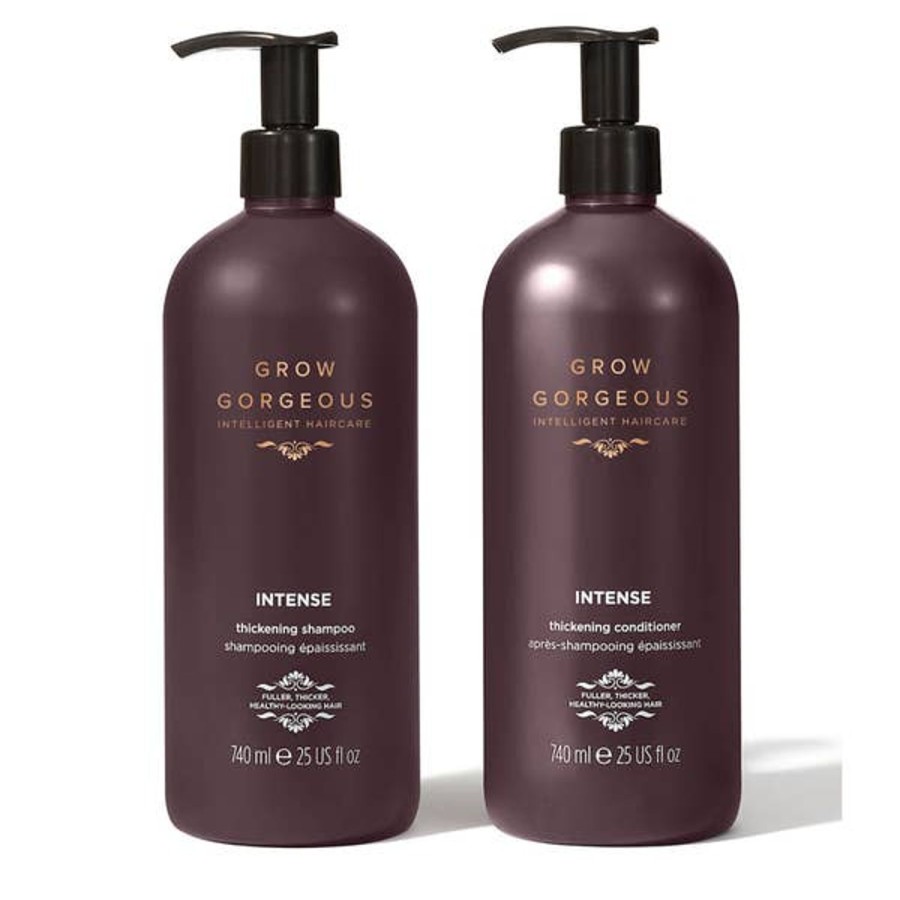 Haircare Grow Gorgeous | Grow Gorgeous Supersize Intense Thickening Shampoo And Conditioner Bundle (Worth $171.00)