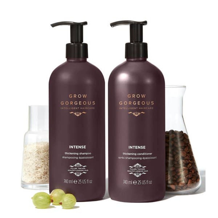 Haircare Grow Gorgeous | Grow Gorgeous Supersize Intense Thickening Shampoo And Conditioner Bundle (Worth $171.00)