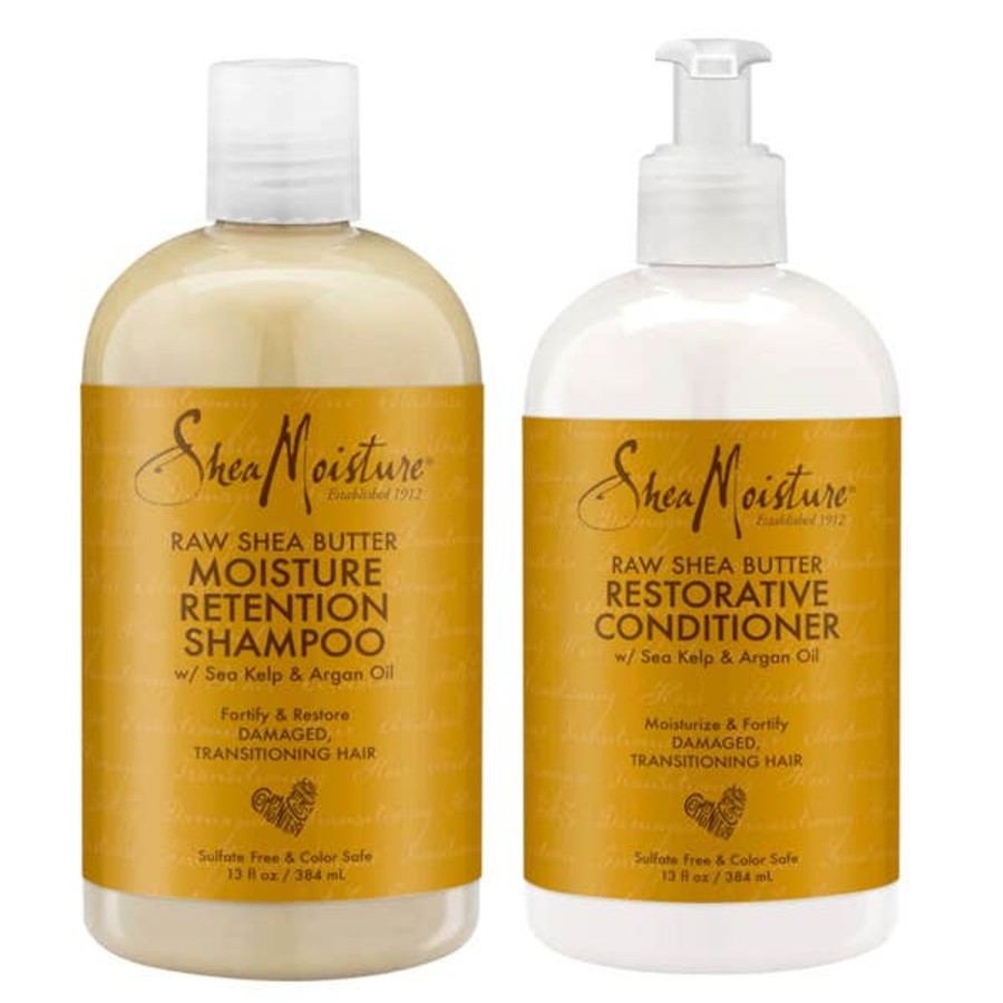 Haircare SheaMoisture | Sheamoisture Shampoo And Conditioner Moisture Retention Duo (Worth $47.00)