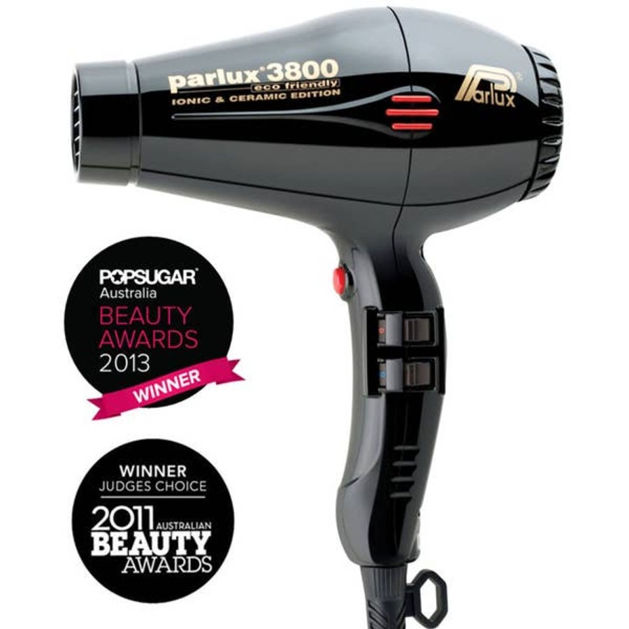 Haircare Parlux | Parlux 3800 Eco Friendly Hair Dryer 2100W - Black