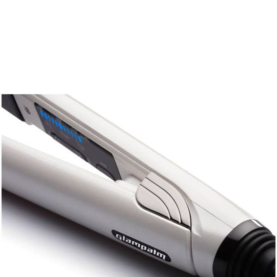 Haircare GlamPalm | Glampalm Clinic Hair Straightener White - 24Mm