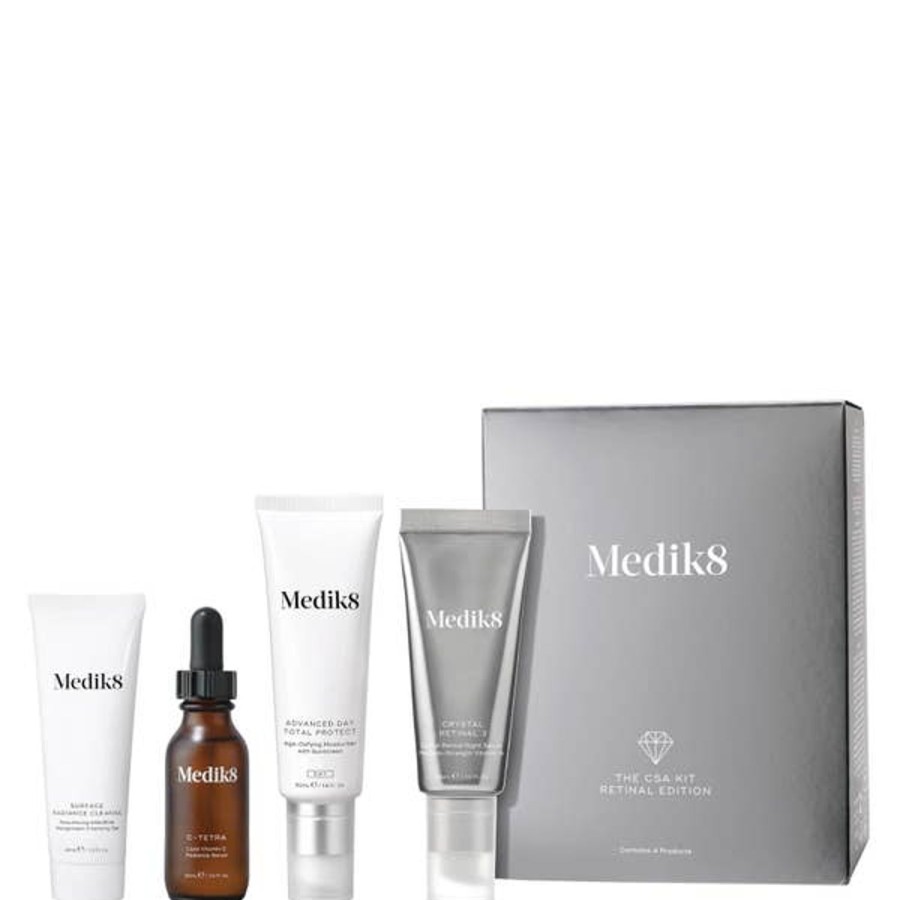 Men Medik8 Serums | Medik8 The Csa Retinal Edition Kit