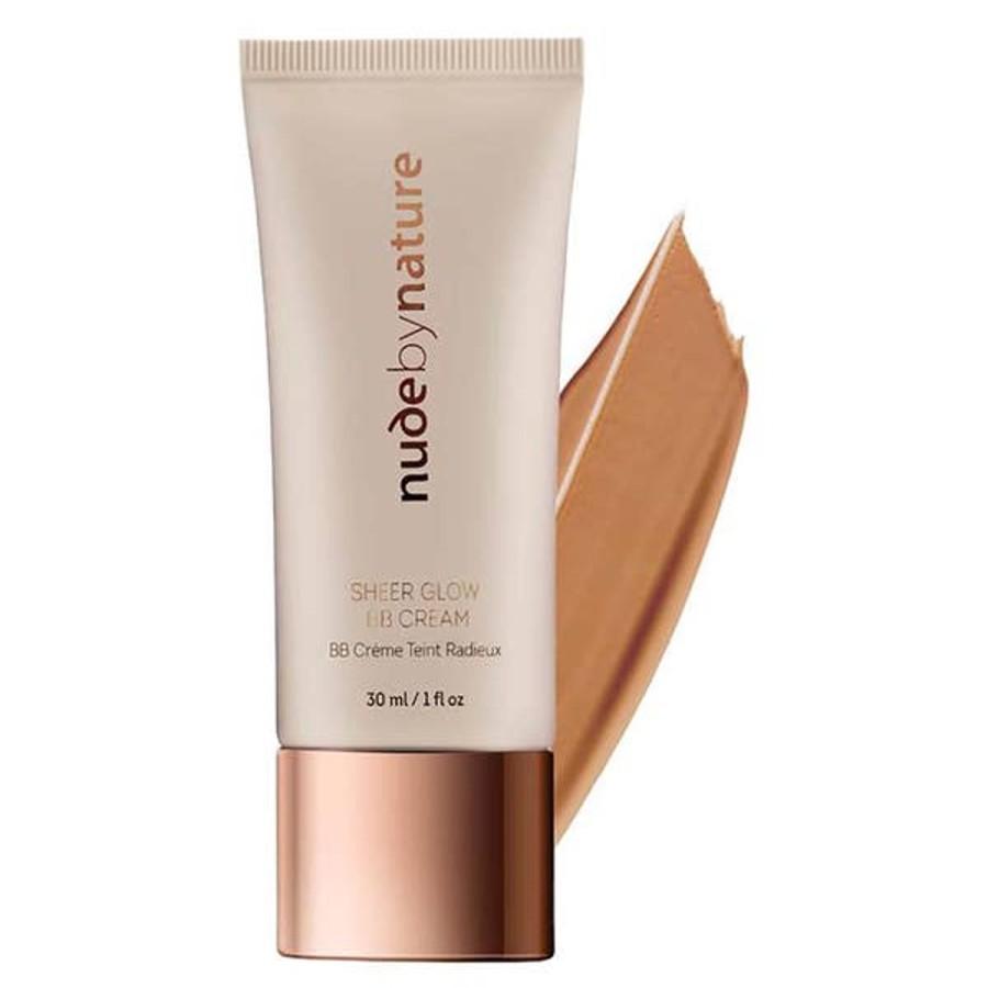 Makeup nude by nature Tinted Moisturisers | Nude By Nature Sheer Glow Bb Cream - 05 Golden Tan 30Ml