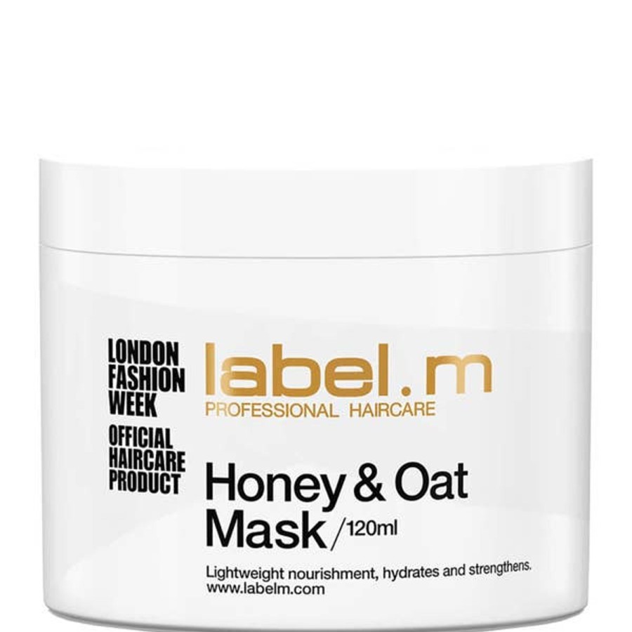 Haircare label.m | Label.M Honey And Oat Treatment Mask 120Ml