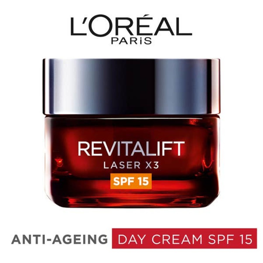 Spf & Tan L'Oréal Paris | L'Oreal Paris Revitalift Laser X3 Anti-Ageing Spf15 Day Cream 50Ml