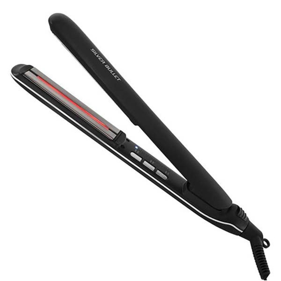 Haircare Silver Bullet | Silver Bullet Euphoria 25Mm Straighteners - Black