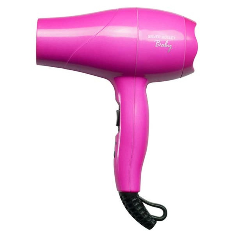 Haircare Silver Bullet | Silver Bullet Baby Travel Dryer - Metallic Pink