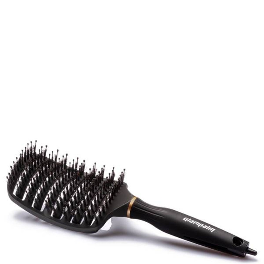 Haircare GlamPalm | Glampalm Boar Bristle Shine Paddle Brush