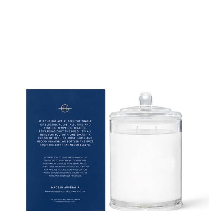 Fragrance Glasshouse Fragrances Scented Candles | Glasshouse Fragrances I'Ll Take Manhattan Candle 380G