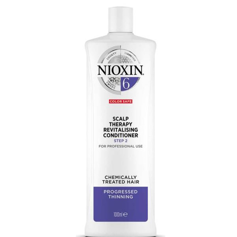 Men NIOXIN Conditioners | Nioxin 3-Part System 6 Scalp Therapy Revitalising Conditioner For Chemically Treated Hair With Progressed Thinning 1000Ml