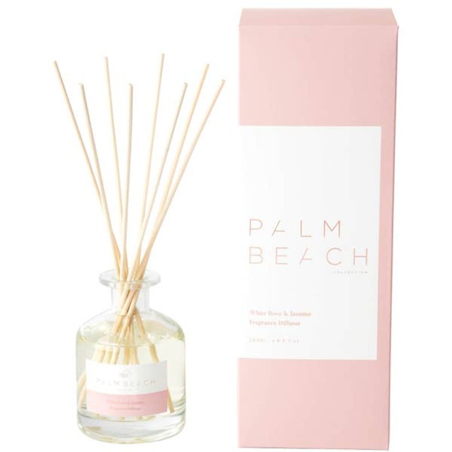 Fragrance Palm Beach Diffusers & Oils | Palm Beach Collection White Rose And Jasmine Fragrance Diffuser 250Ml