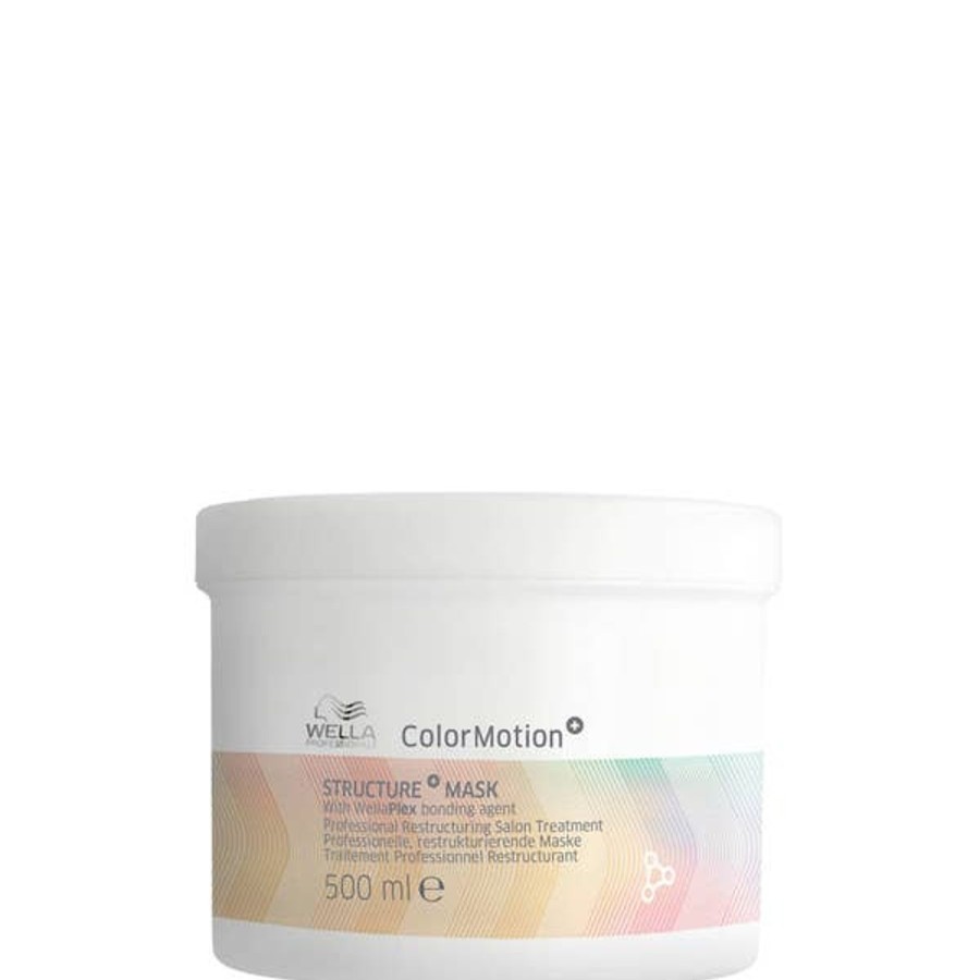 Haircare Wella Professionals Care | Wella Professionals Care Color Motion+ Structure+ Mask With Wellaplex Bonding Agent 500Ml