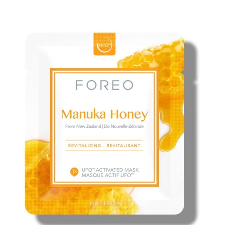 Skincare FOREO | Foreo Manuka Honey Ufo/Ufo Mini Revitalising Face Mask For Ageing Skin (6 Pack)