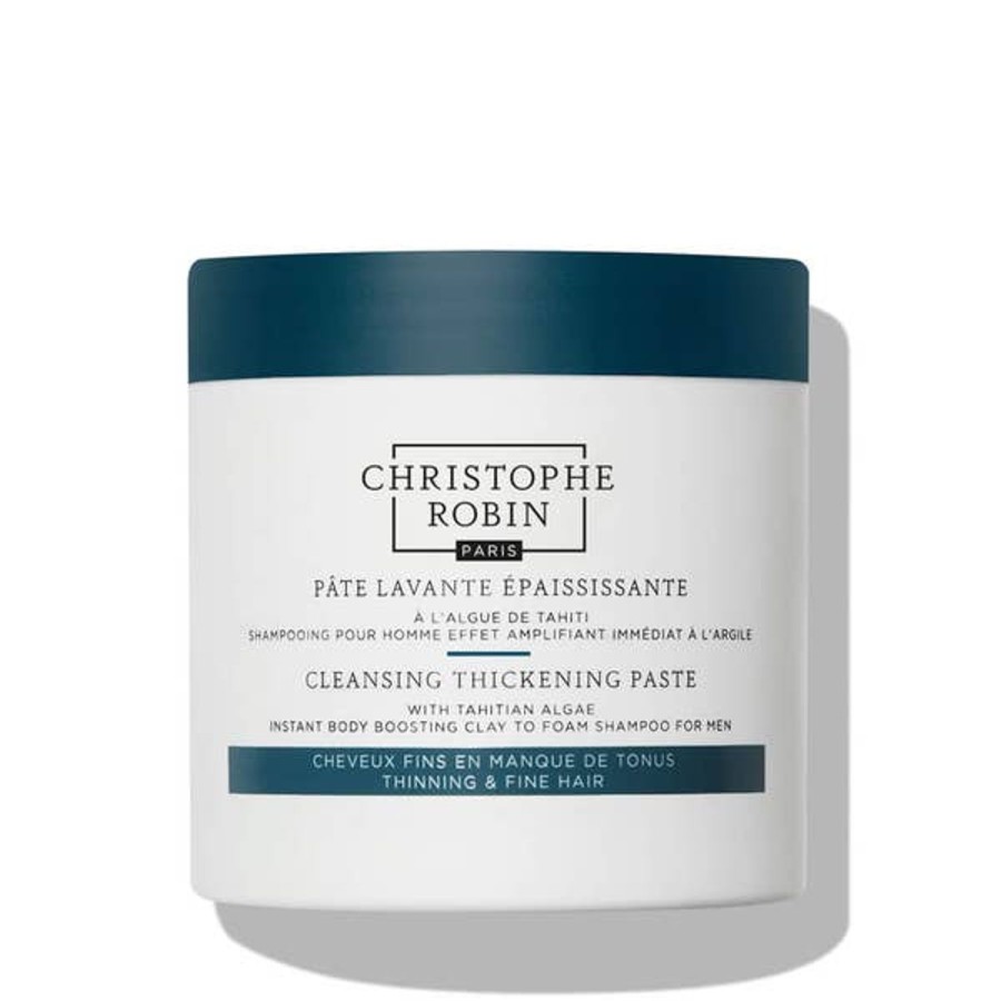 Haircare Christophe Robin | Christophe Robin Cleansing Thickening Paste With Pure Rassoul Clay And Tahitian Algae 250Ml