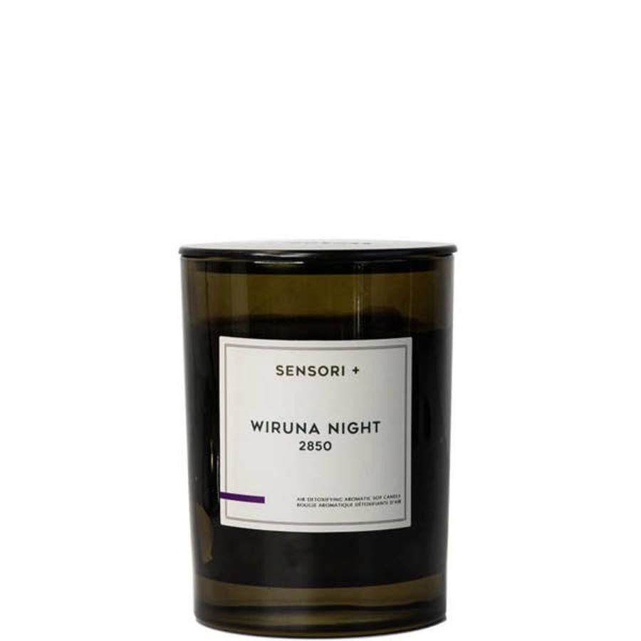 Fragrance SENSORI+ Scented Candles | Sensori+ Air Detoxifying Aromatic Wiruna Night Soy Candle 260G