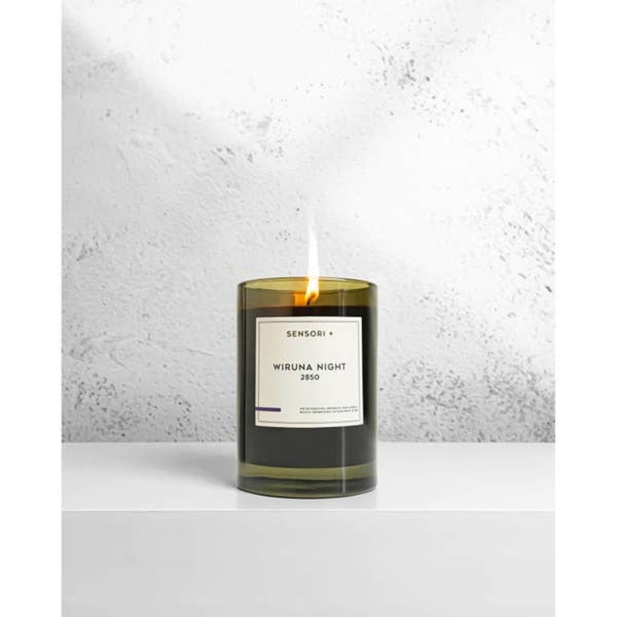 Fragrance SENSORI+ Scented Candles | Sensori+ Air Detoxifying Aromatic Wiruna Night Soy Candle 260G