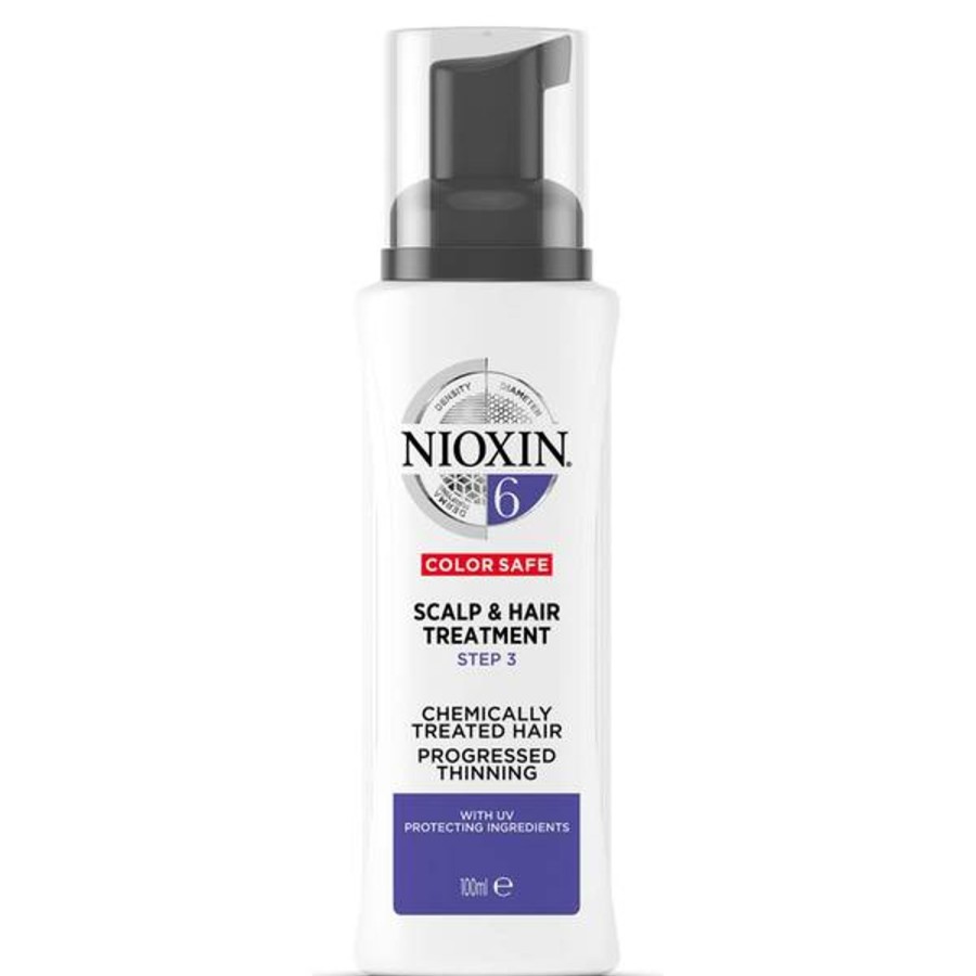 Haircare NIOXIN | Nioxin 3-Part System 6 Scalp & Hair Treatment For Chemically Treated Hair With Progressed Thinning 100Ml