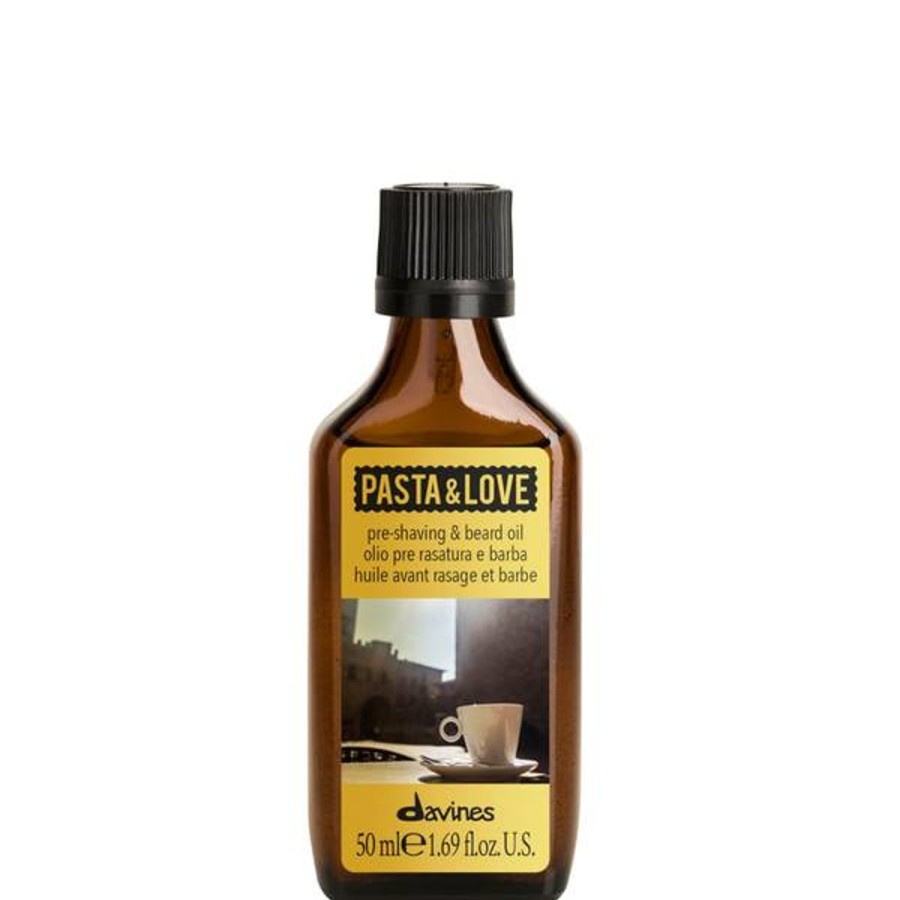 Men Davines Oils & Serums | Davines Pasta & Love Pre-Shaving And Beard Oil 50Ml