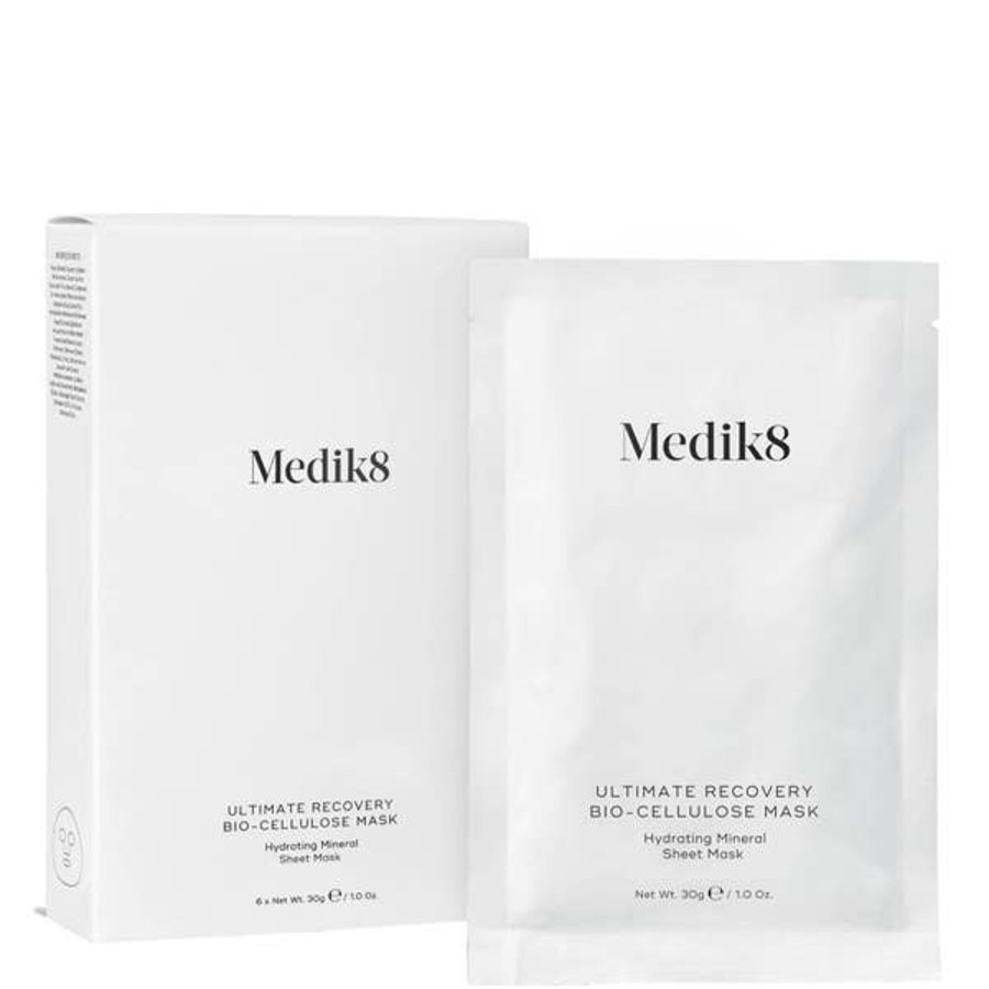 Skincare Medik8 | Medik8 Ultimate Recovery Bio-Cellulose Mask (6 Pack)