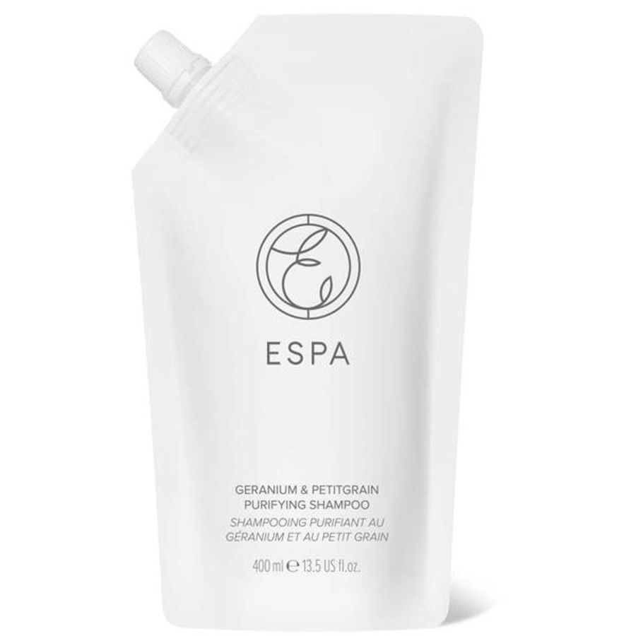 Men ESPA Shampoo | Espa Geranium And Petitgrain Purifying Shampoo 400Ml