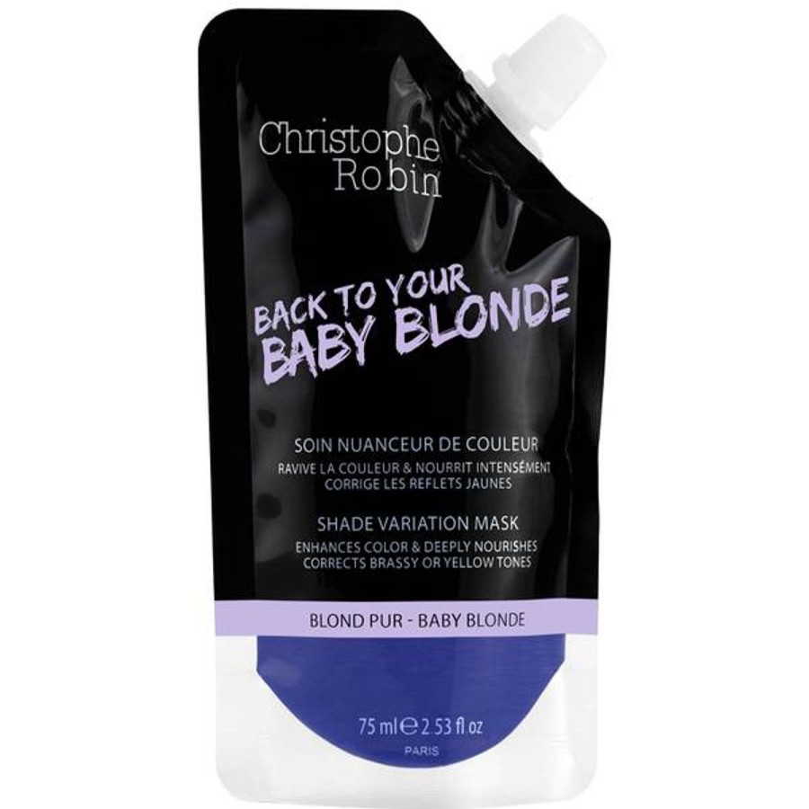 Haircare Christophe Robin | Christophe Robin Shade Variation Mask - Baby Blonde Pocket 75Ml