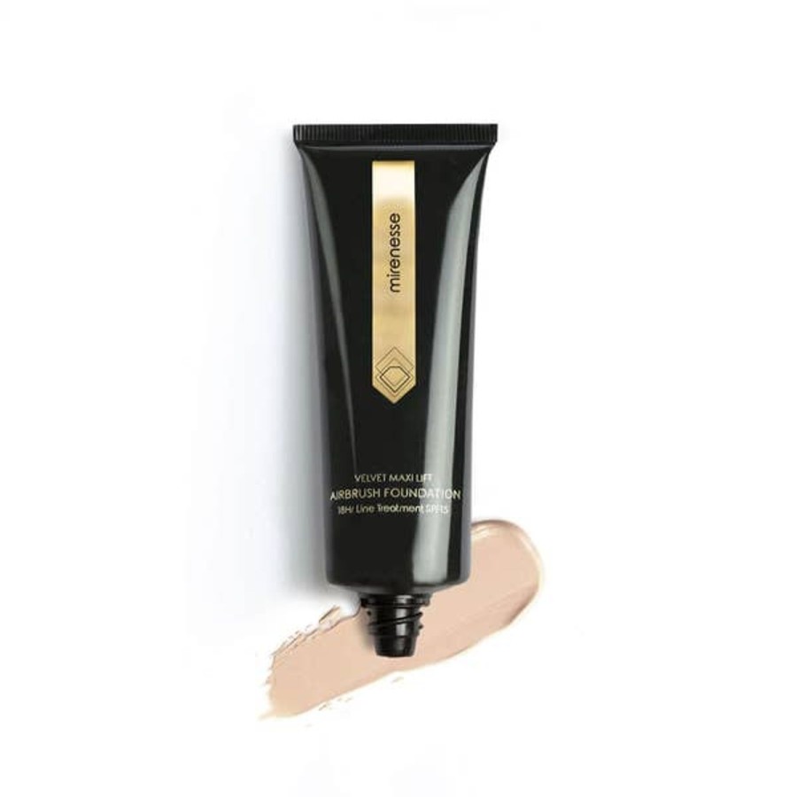 Spf & Tan mirenesse | Mirenesse Velvet Maxi Lift Airbrush 18 Hour Spf15 Foundation 40G