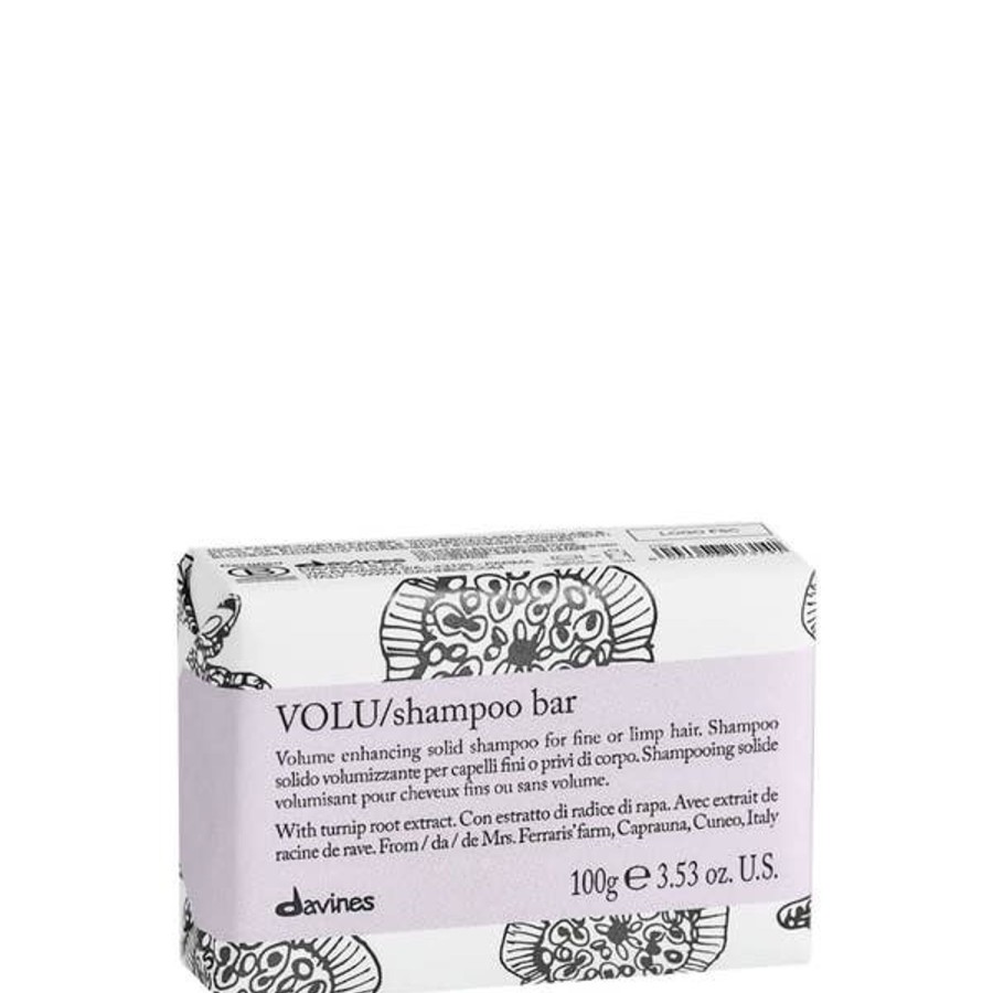 Men Davines Shampoo | Davines Volu Shampoo Bar 100G