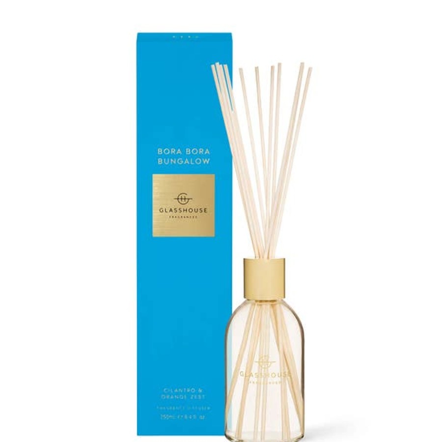 Fragrance Glasshouse Fragrances Diffusers & Oils | Glasshouse Fragrances Bora Bora Bungalow Diffuser 250Ml