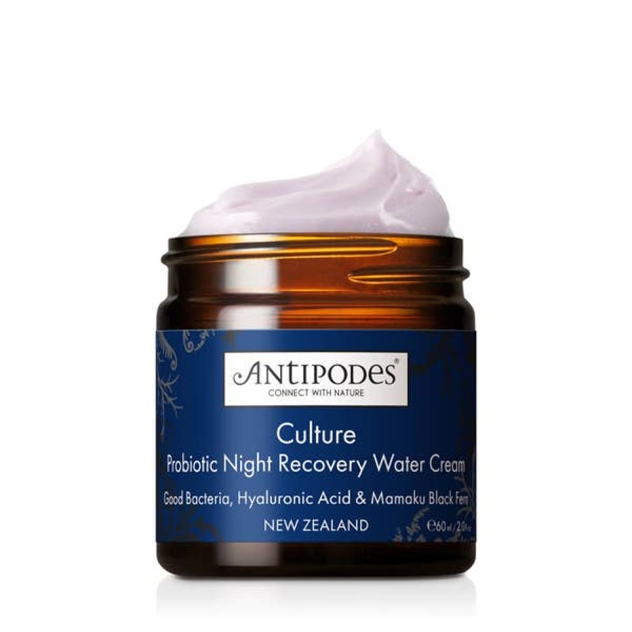 Skincare Antipodes | Antipodes Culture Probiotic Night Recovery Water Cream 60Ml