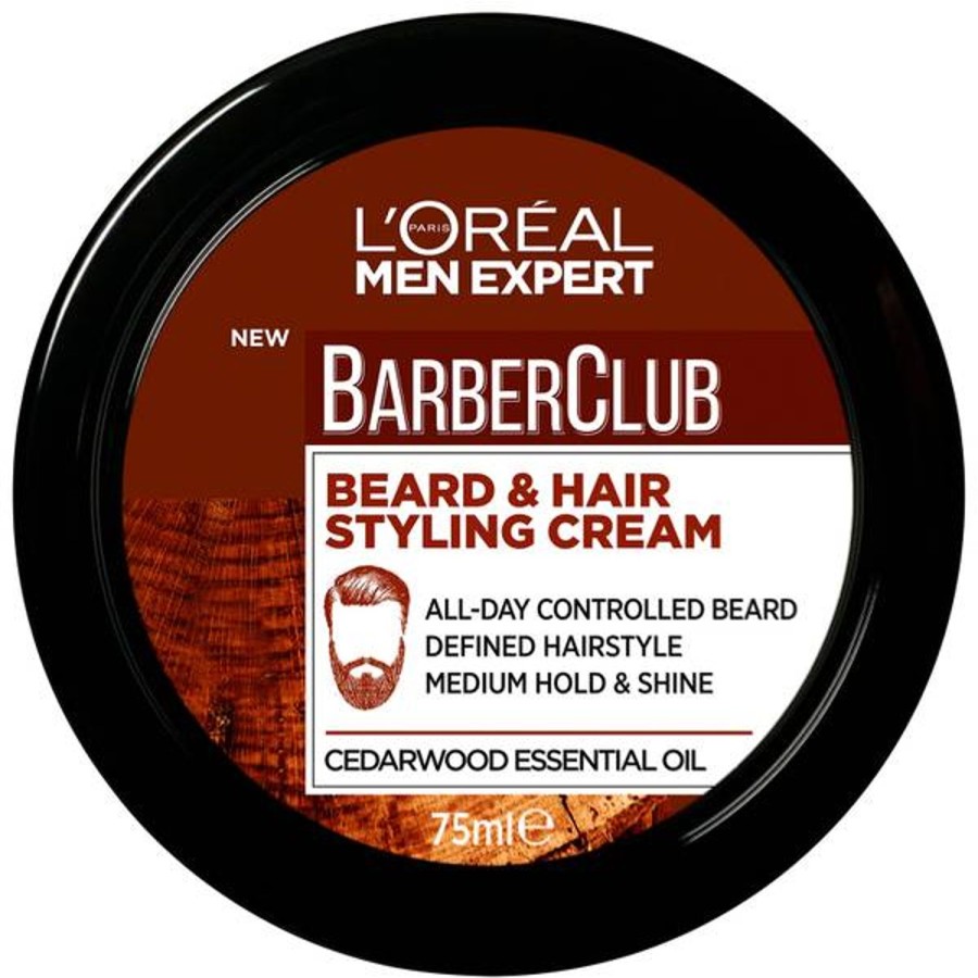 Men L'Oréal Paris Men Expert Styling | L'Oreal Paris Men Expert Barber Club Beard & Hair Styling Paste 75Ml