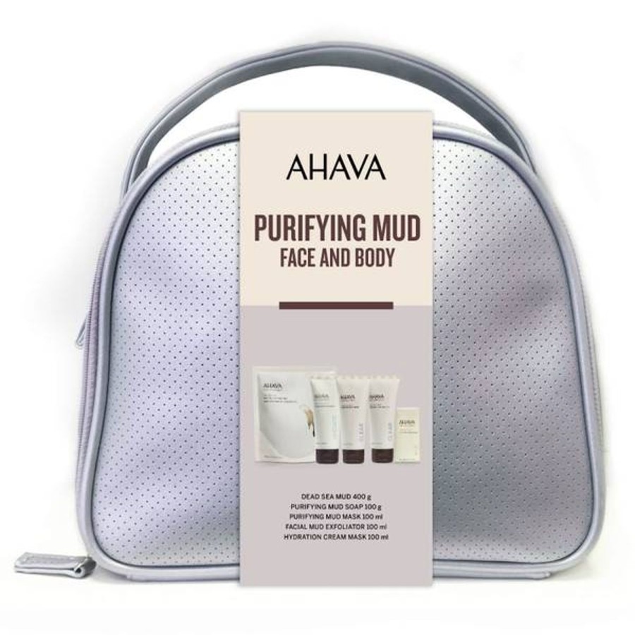 Skincare AHAVA | Ahava Purifying Mud For Face And Body Kit (Worth $180.00)