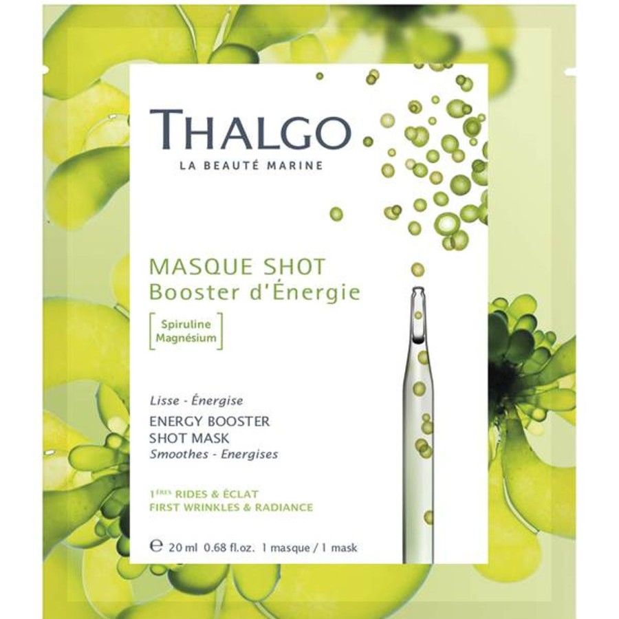 Skincare Thalgo | Thalgo Energy Booster Shot Mask 20Ml