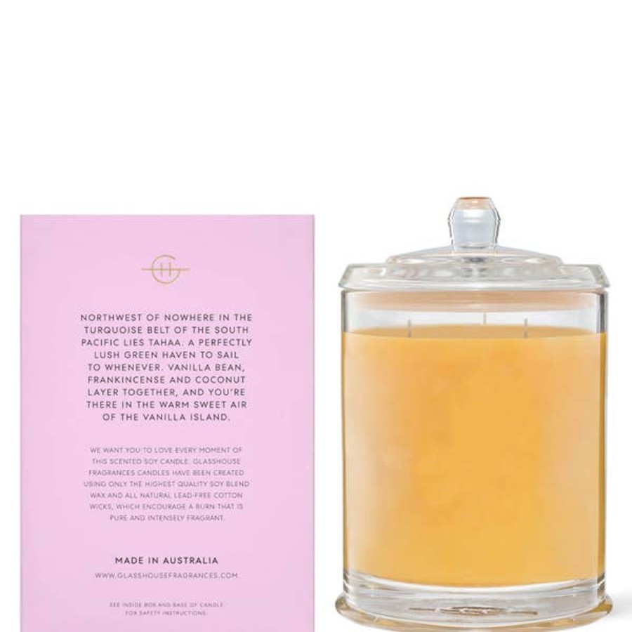 Fragrance Glasshouse Fragrances For Her | Glasshouse Fragrances A Tahaa Affair Candle 760G