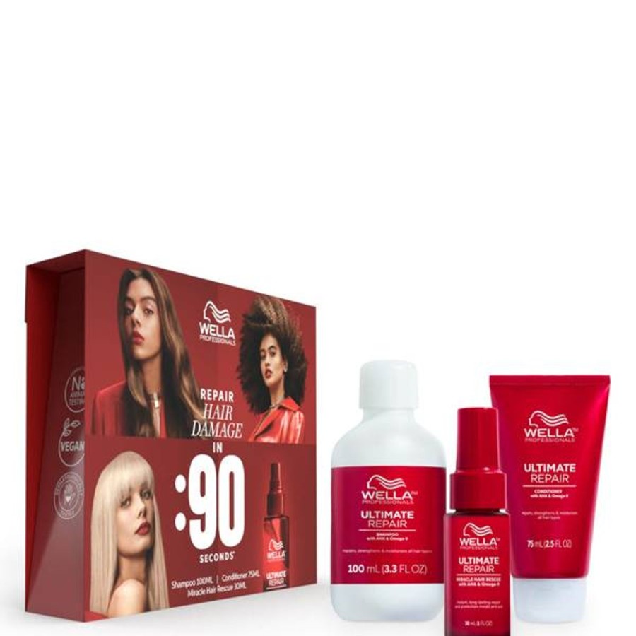 Haircare Wella Professionals Care | Wella Professionals Care Ultimate Repair Travel Set - Limited Edition