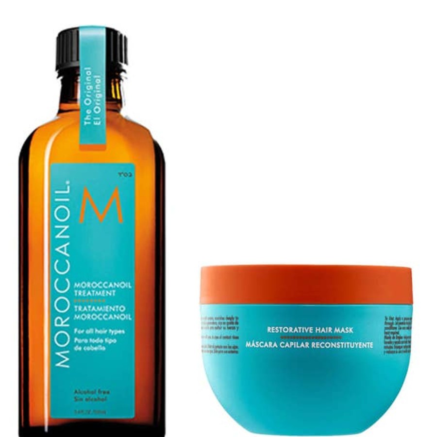 Haircare Moroccanoil | Moroccanoil Restorative Mask/Original Treatment (Worth $137.45)