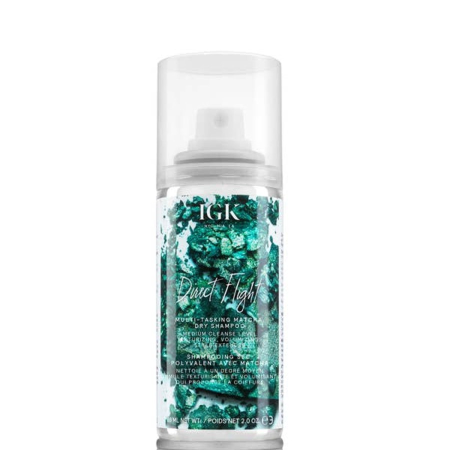 Haircare IGK | Igk Direct Flight Multi-Tasking Matcha Dry Shampoo Travel 98Ml