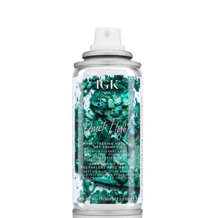 Haircare IGK | Igk Direct Flight Multi-Tasking Matcha Dry Shampoo Travel 98Ml