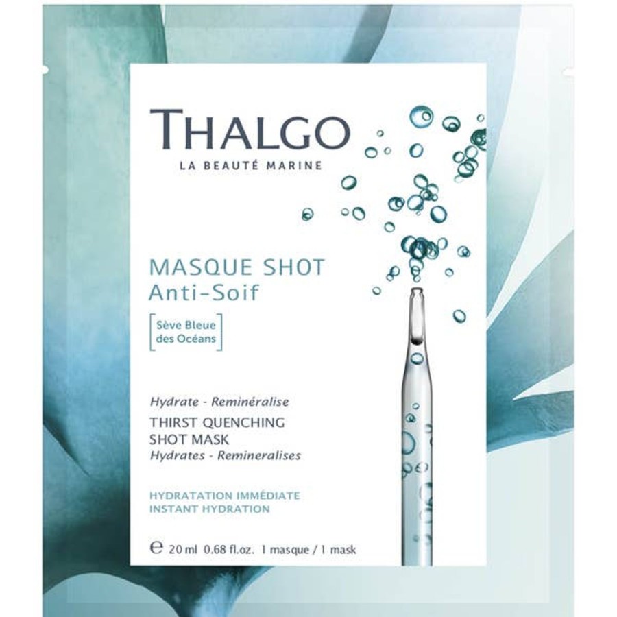 Skincare Thalgo | Thalgo Thirst Quenching Shot Mask 20Ml