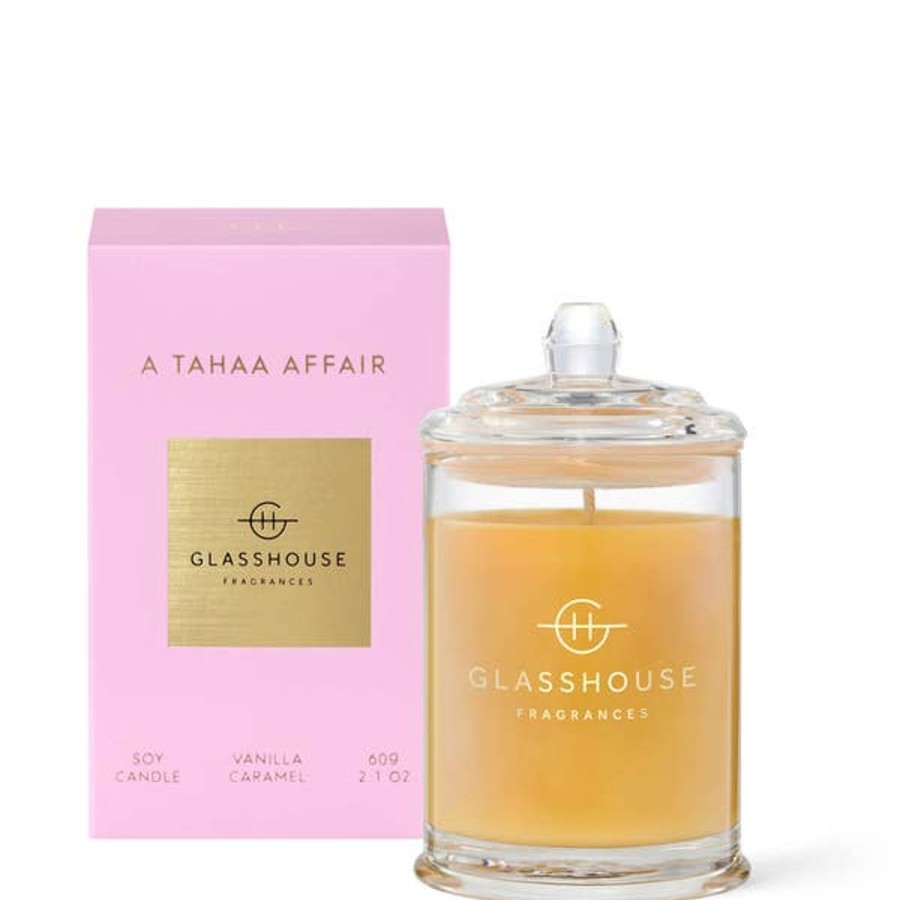 Fragrance Glasshouse Fragrances Scented Candles | Glasshouse Fragrances A Tahaa Affair Candle 60G