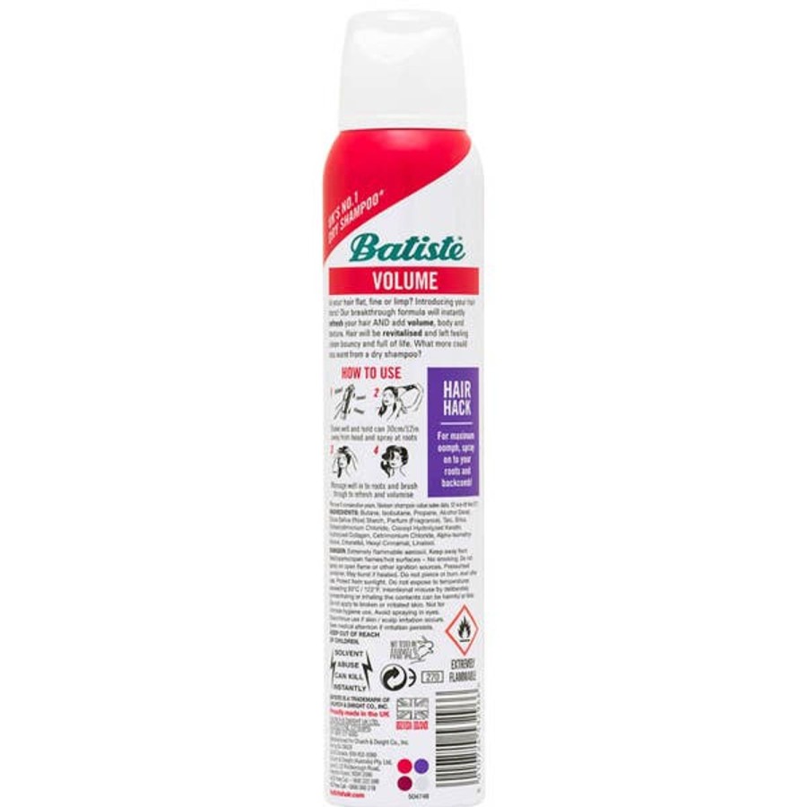 Haircare Batiste | Batiste Volume Dry Shampoo 200Ml