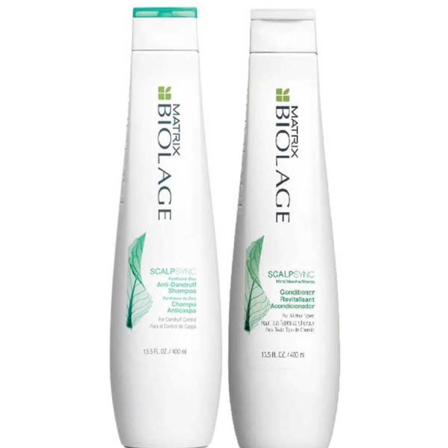 Haircare Biolage | Biolage Scalpsync Anti-Dandruff Shampoo And Conditioner Duo