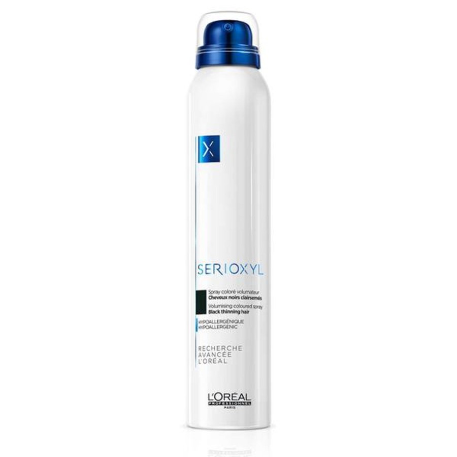 Haircare L'Oréal Professionnel | L'Oreal Professionnel Serioxyl Spray - Black 200Ml