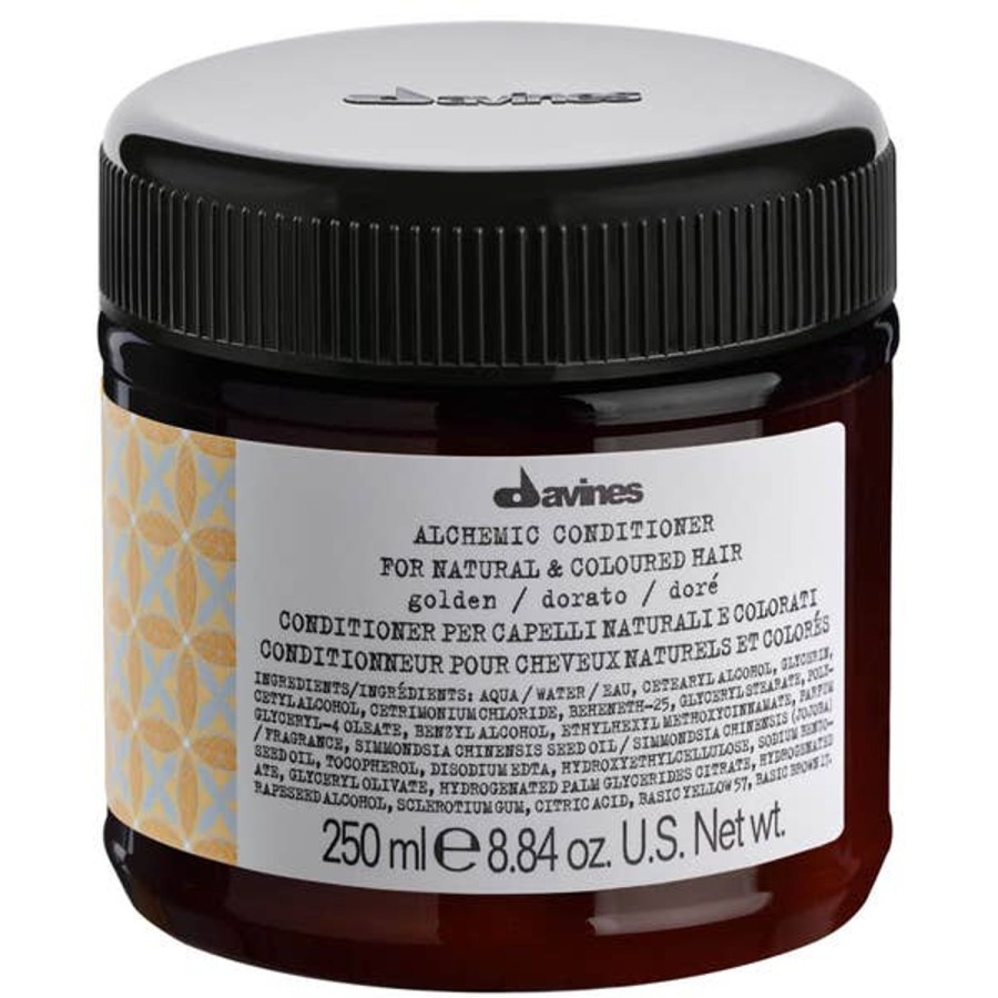 Haircare Davines | Davines Alchemic Conditioner - Golden 250Ml