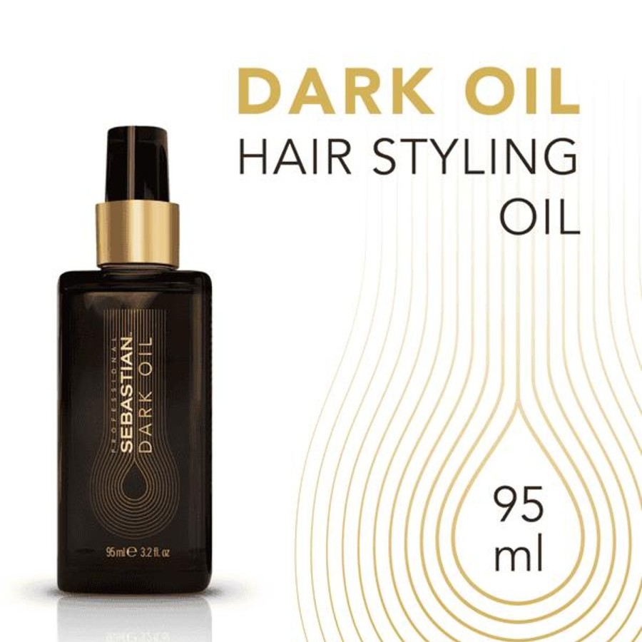 Haircare Sebastian Professional | Sebastian Professional Dark Oil Hair Styling Oil 95Ml